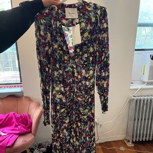 Midi floral dress